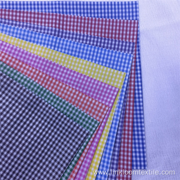 100% Polyester School Use Check Fabric